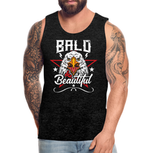 Load image into Gallery viewer, 4th Of July Bald And Beautiful Eagle Men’s Premium Tank - charcoal grey
