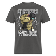 Load image into Gallery viewer, Retro Style Funny Welding Certified Welder Unisex T-Shirt
