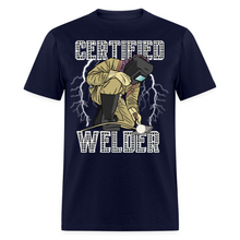 Load image into Gallery viewer, Retro Style Funny Welding Certified Welder Unisex T-Shirt
