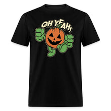 Load image into Gallery viewer, Retro Style OH YEAH Jock-o-lantern Unisex T-Shirt
