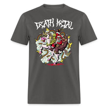 Load image into Gallery viewer, Death Metal Unicorn Rainbow Big Foot Santa Alien Funny Unisex T-Shirt
