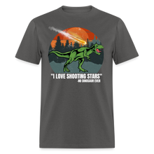 Load image into Gallery viewer, T-Rex Shooting Star Tyrannosaurus Rex Dinosaur Unisex Classic T-Shirt - charcoal

