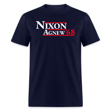 Load image into Gallery viewer, Richard Nixon 1968 Retro Vintage Presidential Campaign Unisex Classic T-Shirt - navy
