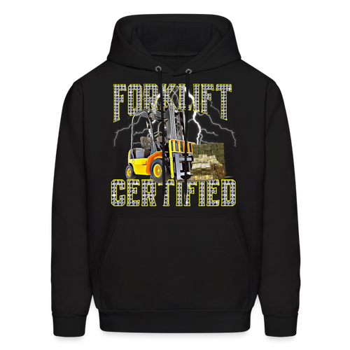 Forklift Certified Hoodie - black
