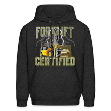 Load image into Gallery viewer, Forklift Certified Hoodie - charcoal grey
