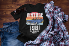 Load image into Gallery viewer, Vintage 1981 Car Guy Unisex Classic T-Shirt
