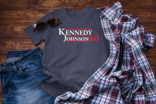 Load image into Gallery viewer, John Kennedy JFK 1960 Retro Vintage Presidential Campaign Unisex Classic T-Shirt
