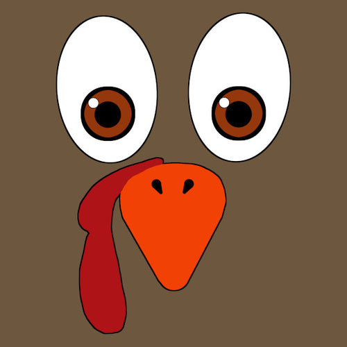 Turkey Face Unisex T-Shirt - E.G. Supplies, LLC 