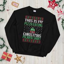 Load image into Gallery viewer, Pizza Ugly Christmas Sweater
