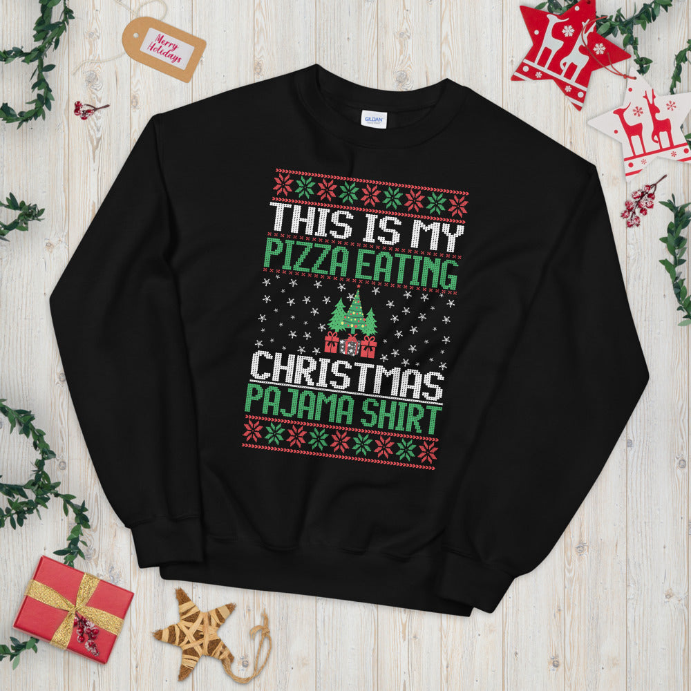 Pizza Ugly Christmas Sweater