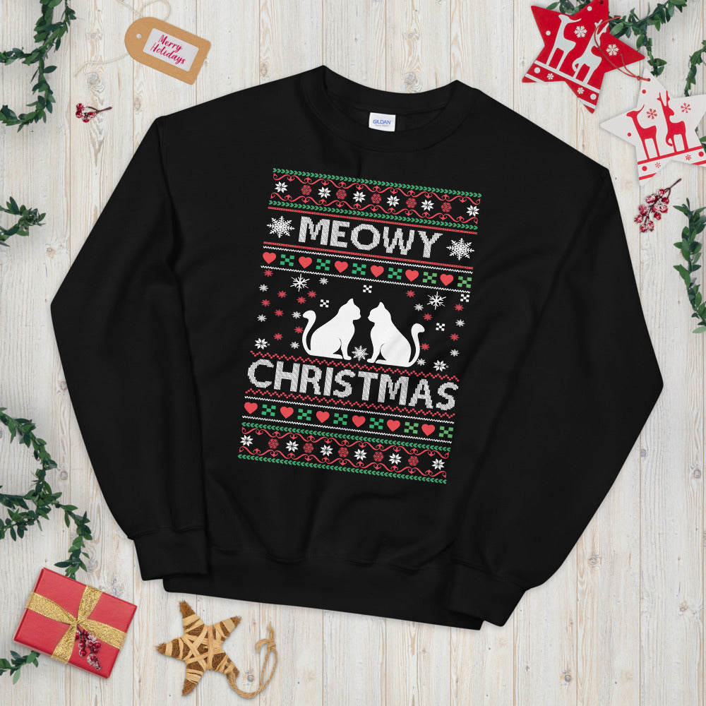 Meowy Christmas Ugly Sweater