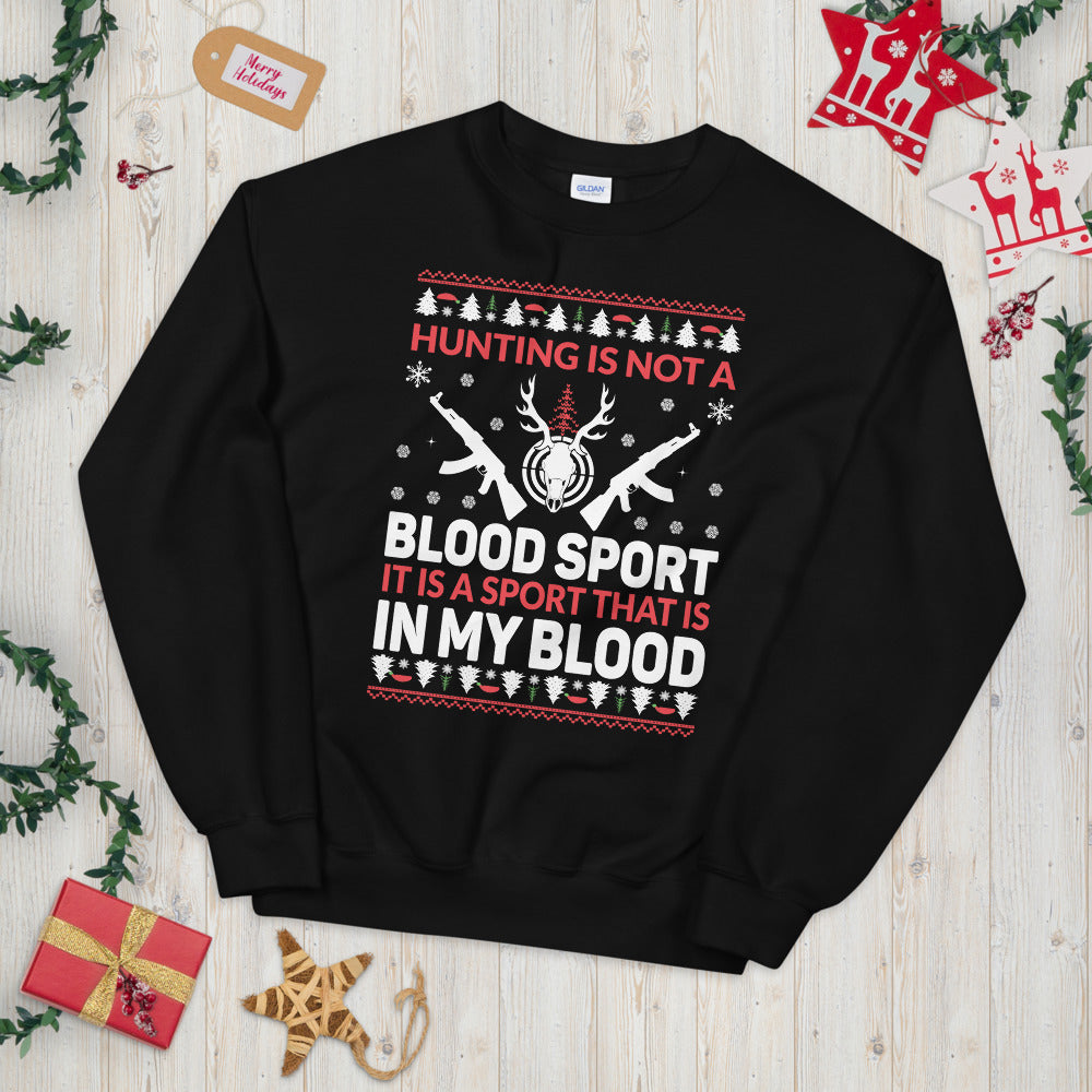 Pro Gun Hunting Ugly Christmas Sweater
