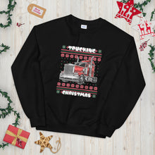 Load image into Gallery viewer, Trucker Ugly Christmas Sweater
