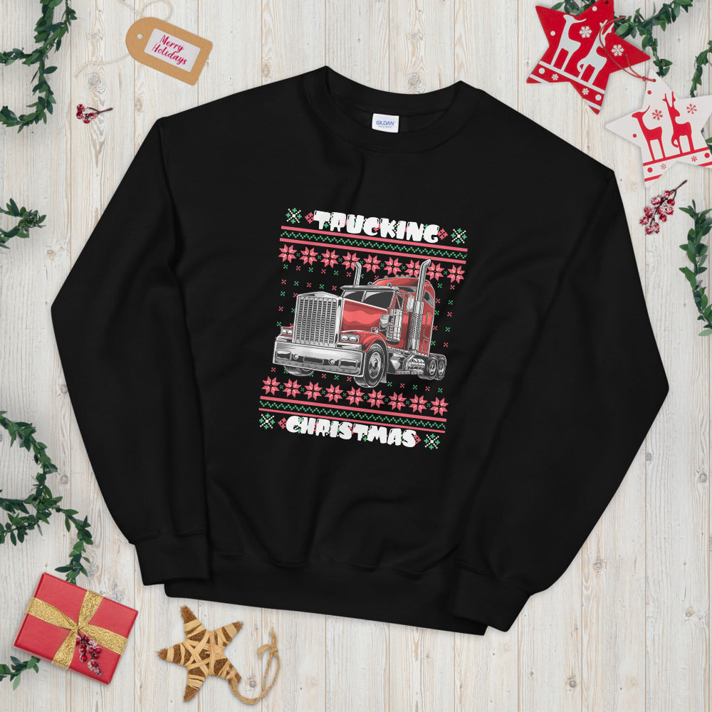 Trucker Ugly Christmas Sweater