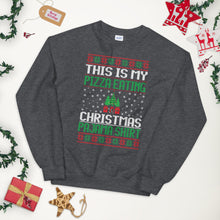 Load image into Gallery viewer, Pizza Ugly Christmas Sweater
