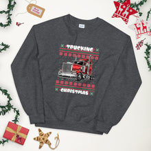 Load image into Gallery viewer, Trucker Ugly Christmas Sweater
