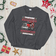 Load image into Gallery viewer, Trucker Ugly Christmas Sweater
