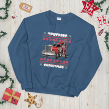 Load image into Gallery viewer, Trucker Ugly Christmas Sweater
