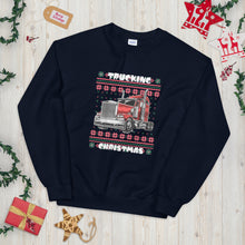 Load image into Gallery viewer, Trucker Ugly Christmas Sweater
